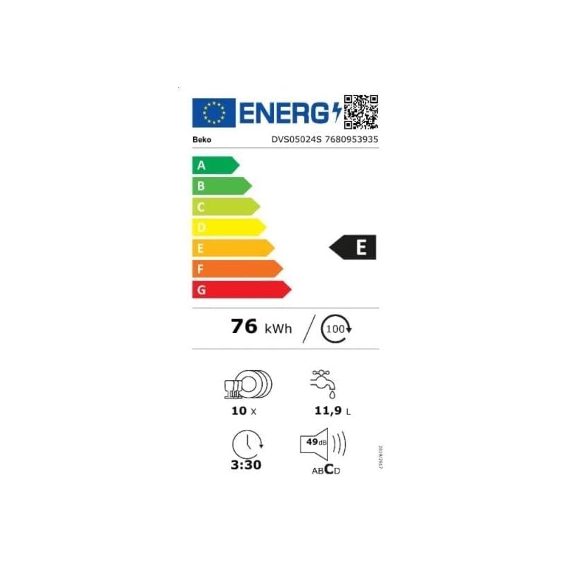 Offerta Elettrovillage Beko Dvs S Lavastoviglie Slim Libera