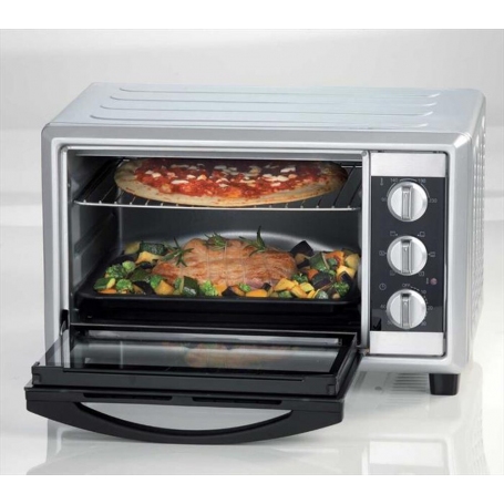 ARIETE 984 FORNO ELETTRICO BON COUSINE 25LT 1500W COLORE METAL - PROMO