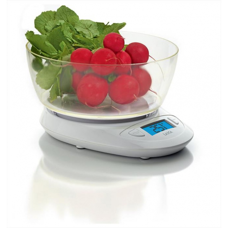 Bilancia da cucina DIGITALE elettronica per alimenti display grammi ciotola  5 kg