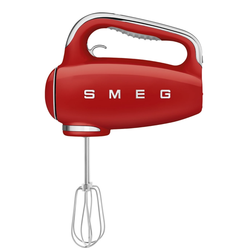 SMEG HMF01RDEU SBATTITORE ELETTRICO ANNI '50 9 VELOCITA' COLORE ROSSO