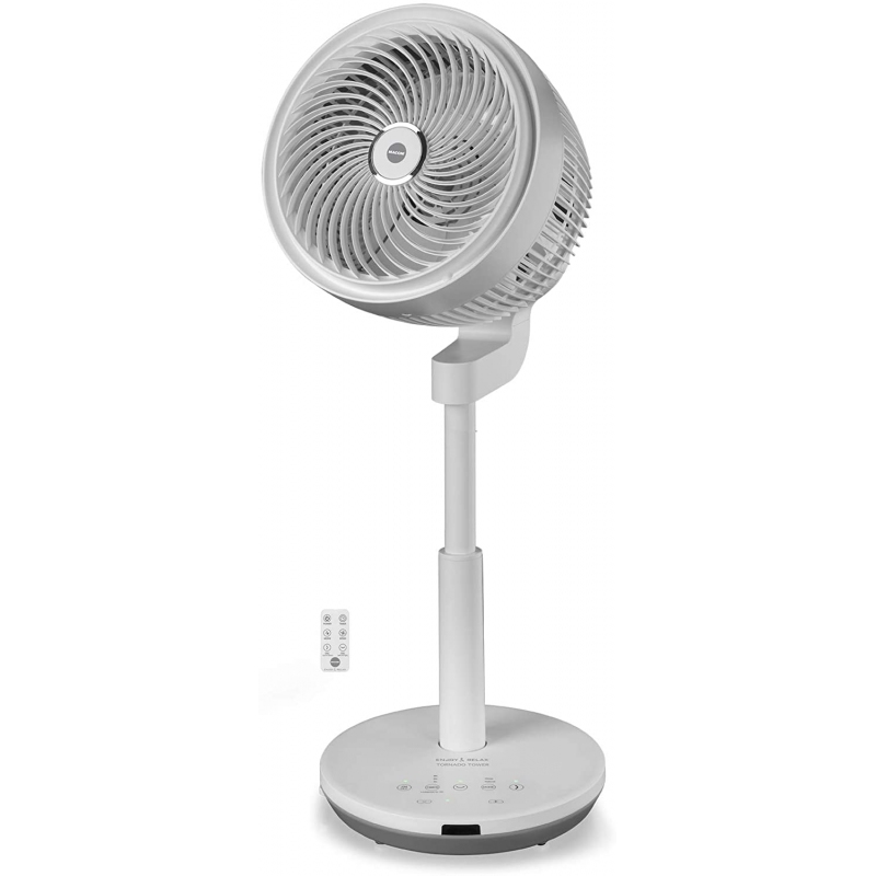 MACOM TORNADO TOWER VENTILATORE A PIANTANA 60W 3 PALE COLORE BIANCO - PROMO