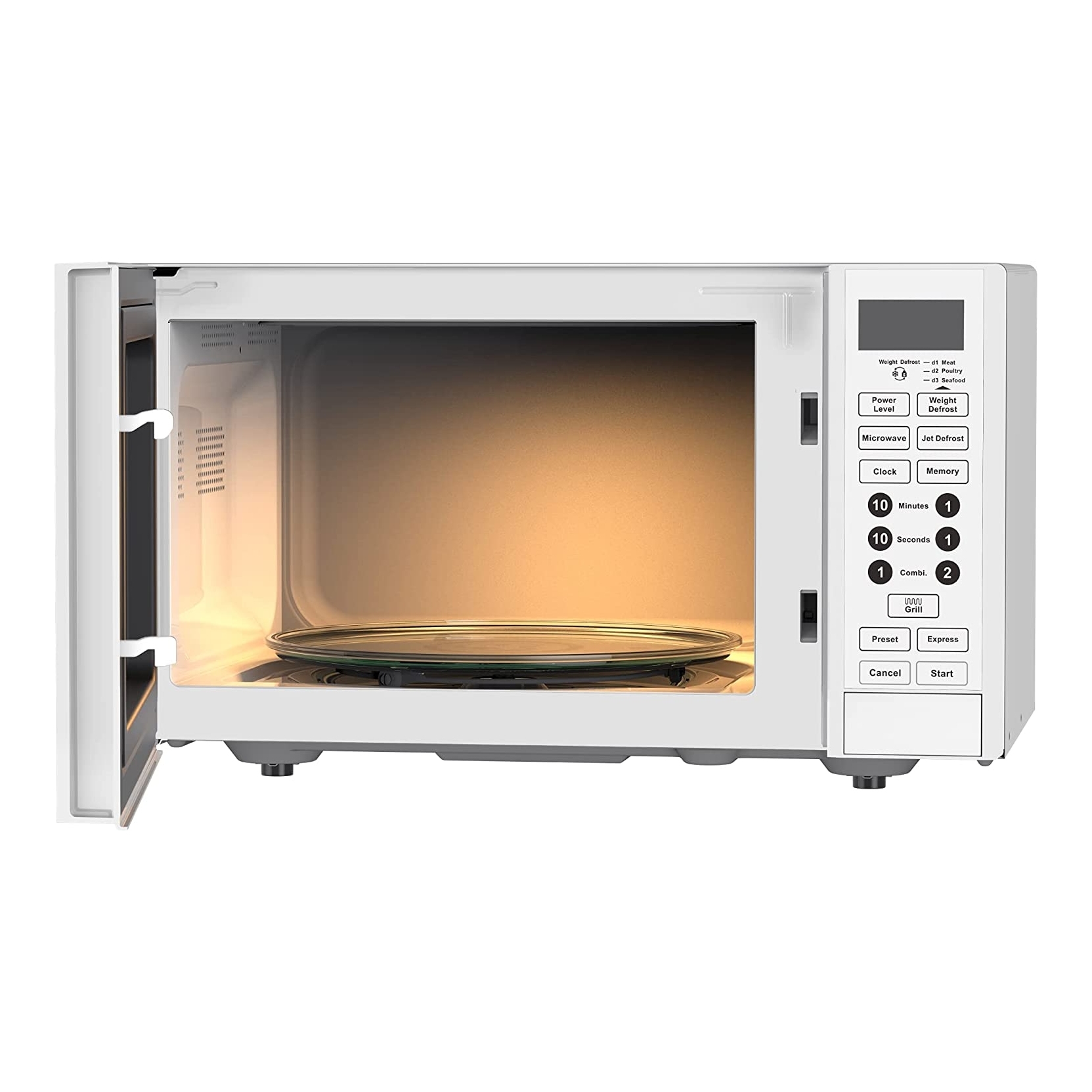 Beko forno a Microonde MGF23330S, 23 L, Digitale, Funzione Grill, Silver :  .it: Casa e cucina