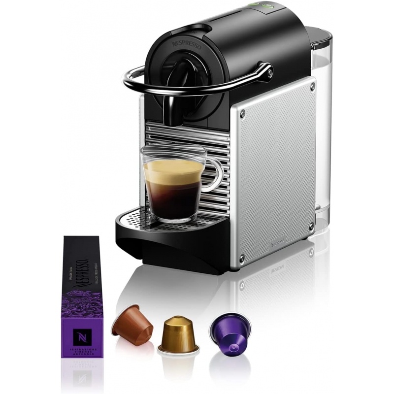 Krups Nespresso - Macchina da caffè Vertuo Plus Serbatoio dell'acqua da 1,7  l. Nero/acciaio inox : : Casa e cucina