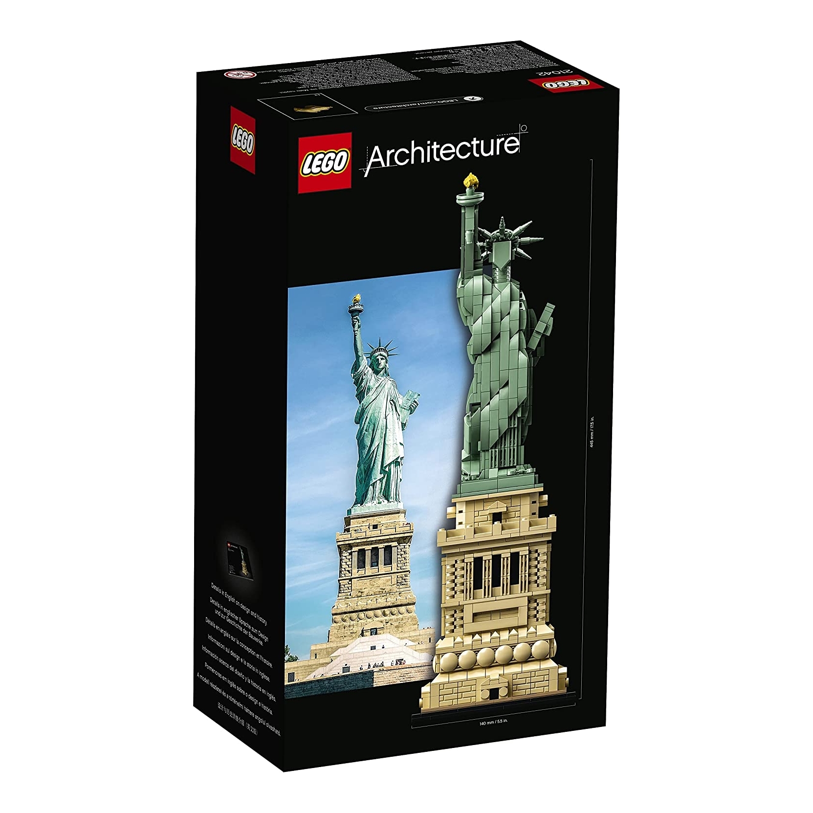 OFFERTA ELETTROVILLAGE  LEGO ARCHITECTURE LA PIRAMIDE DI GIZA 1476 PEZZI  RIF. 21058