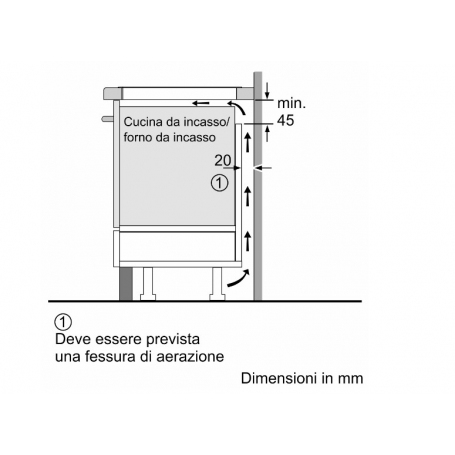 BOSCH PVS845FB5E PIANO COTTURA A INDUZIONE 80CM 4 ZONE DI COTTURA COLORE  NERO