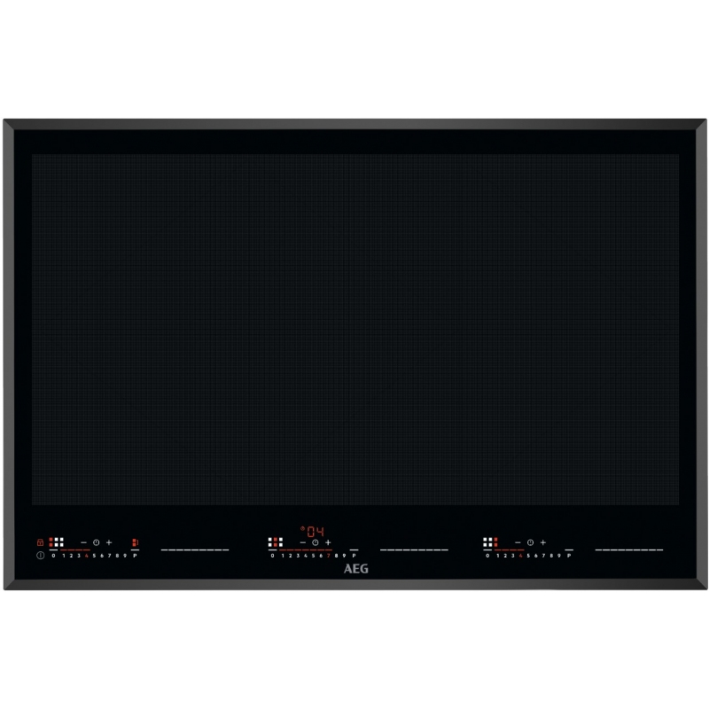 AEG IKE86683FB PIANO COTTURA AD INDUZIONE 80CM 6 ZONE COTTURA IN VETROCERAMICA NERO - PROMO