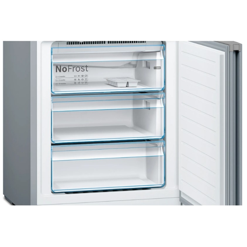 BOSCH KGN49XLEA FRIGORIFERO COMBINATO NO FROST 435LT CLASSE E INOX