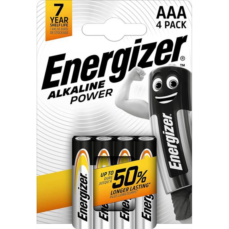 ENERGIZER E300788700 BATTERIE MINISTILO ALCALINE AAA 1,5 V  - PROMO