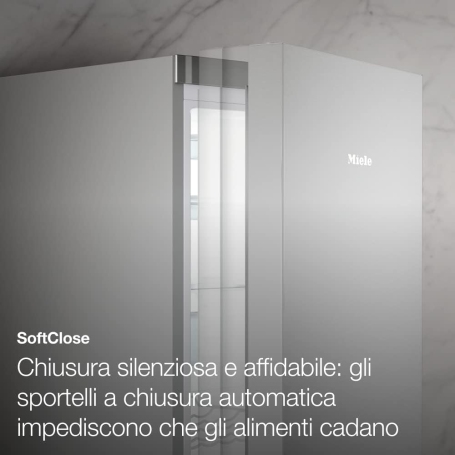 Frigorifero con congelatore KFN4795BD di Miele