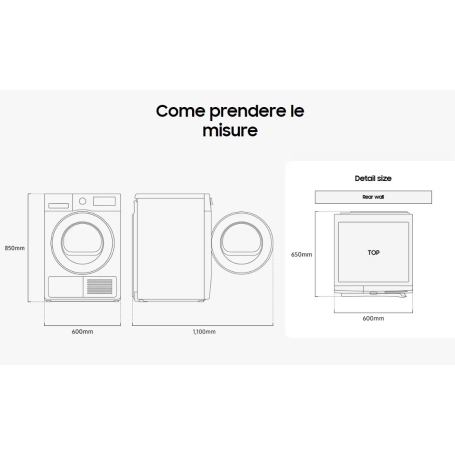 Asciugatrice Samsung Crystal EcoDry - ITA 