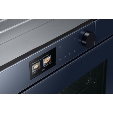 OFFERTA ELETTROVILLAGE  SAMSUNG NV7B41403BS/U5 FORNO ELETTRICO DA INCASSO  MULTIFUNZIONE DUAL COOK 60CM 76LT CLASSE A+ INOX