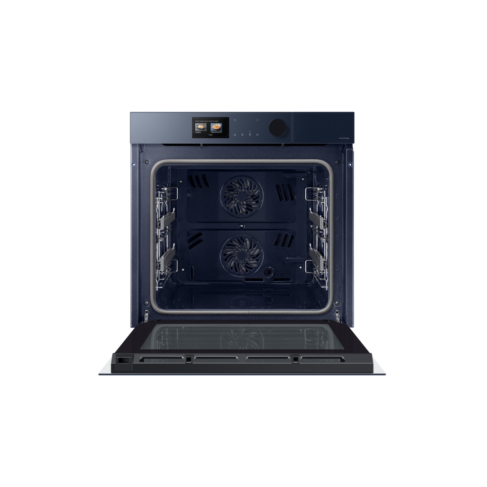 OFFERTA ELETTROVILLAGE  SAMSUNG NV7B41403BS/U5 FORNO ELETTRICO DA INCASSO  MULTIFUNZIONE DUAL COOK 60CM 76LT CLASSE A+ INOX