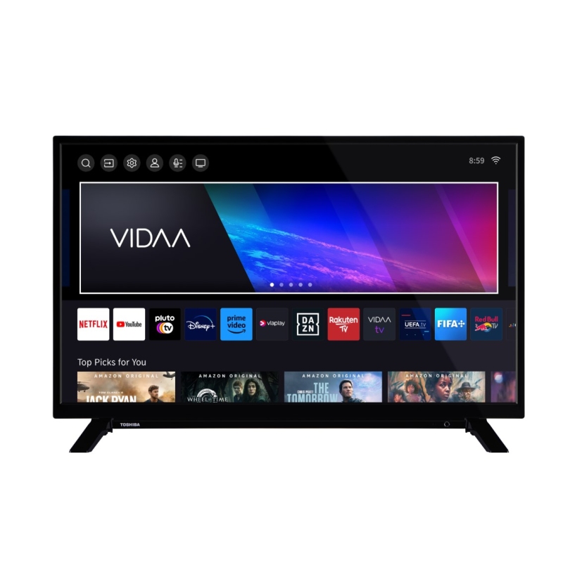 TOSHIBA 32WV2363DA TV LED 32'' HD SMART TV DVB-T2/S2 COLORE NERO