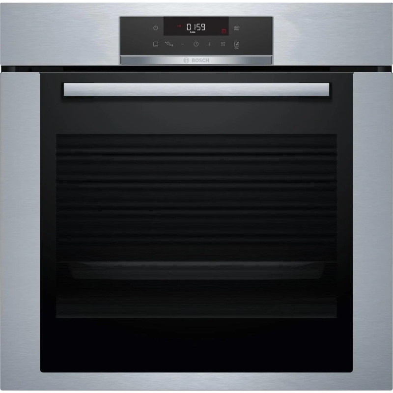 BOSCH HBA372BS0 FORNO DA INCASSO ELETTRICO 71LT IDROLITICO+PIROLITICO FUNZIONE PIZZA - GRILL CLASSE A INOX