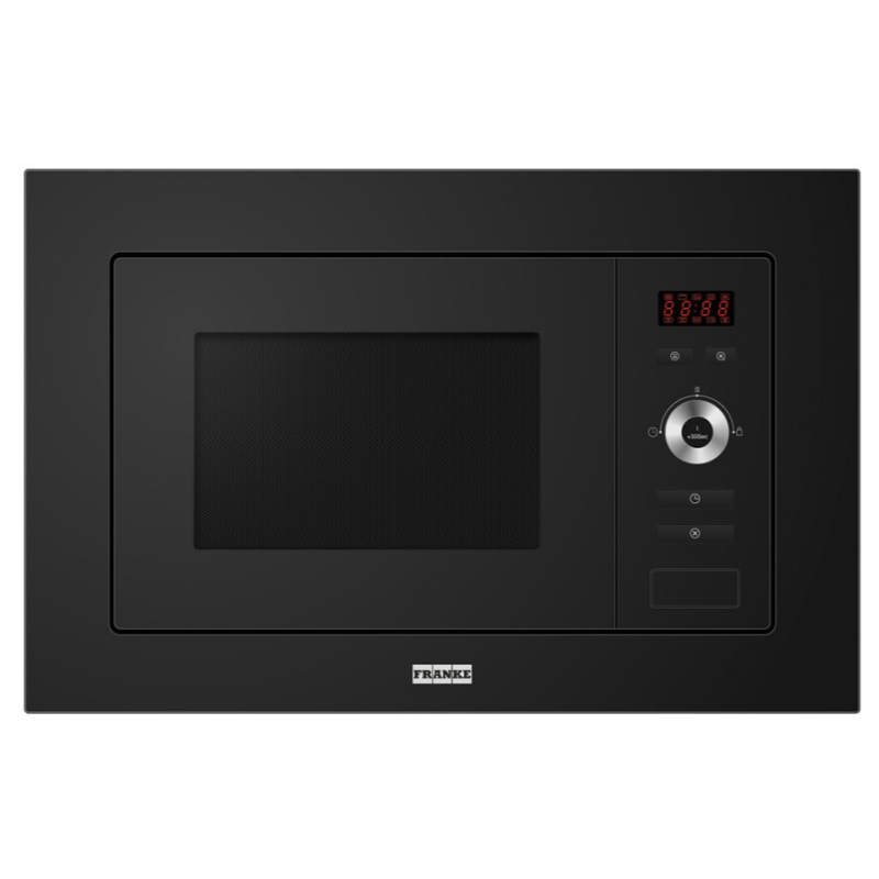 FRANKE FSL 20 MW BK FORNO A MICROONDE DA INCASSO 20LT CON GRILL COLORE NERO - RIF. 131.0632.993