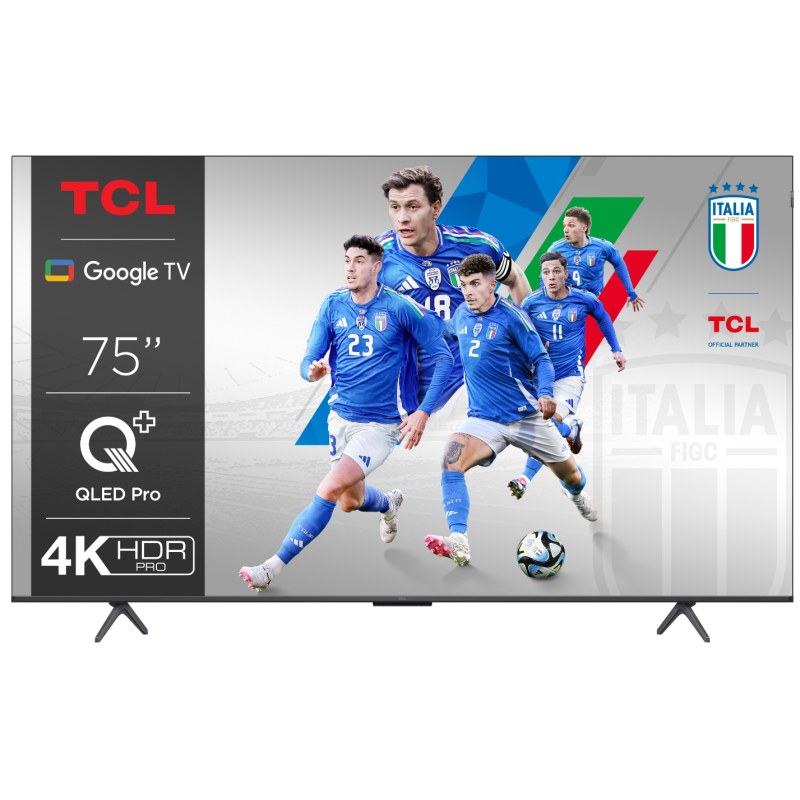 TCL 75C69B TV Q-LED 75" 4K SMART TV UHD 120Hz DVB T2/S2 GOOGLE TV 3xHDMI - PROMO