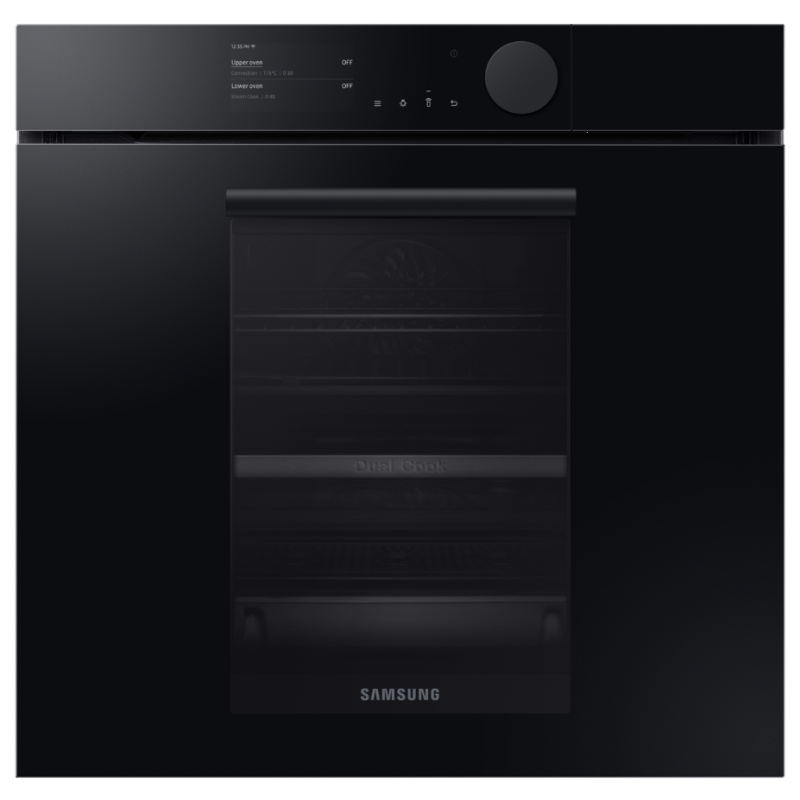 SAMSUNG NV75T8979RK FORNO ELETTRICO DA INCASSO DUAL COOK 75LT WIFI CLASSE A+ NERO-PROMO