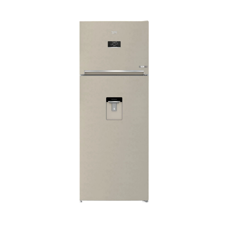 BEKO RDNE455E40DBN FRIGORIFERO DOPPIA PORTA 406 LT TOTAL NO FROST CON DISPENSER CLASSE E COLORE BEIGE