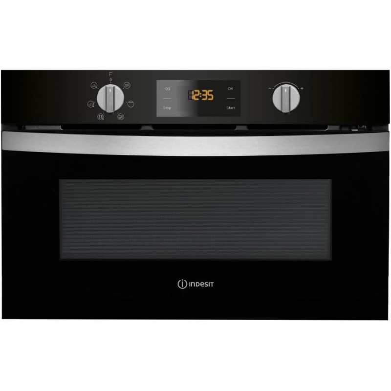 INDESIT MWI 4343 BL FORNO A MICROONDE DA INCASSO 31LT CON GRILL COLORE NERO