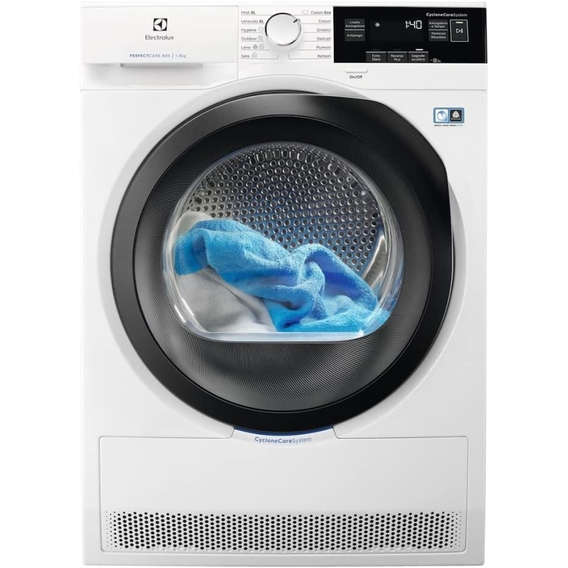 ELECTROLUX EW9H283S ASCIUGATRICE CON POMPA DI CALORE 8KG PARTENZA RITARDATA CLASSE A+++ - PROMO