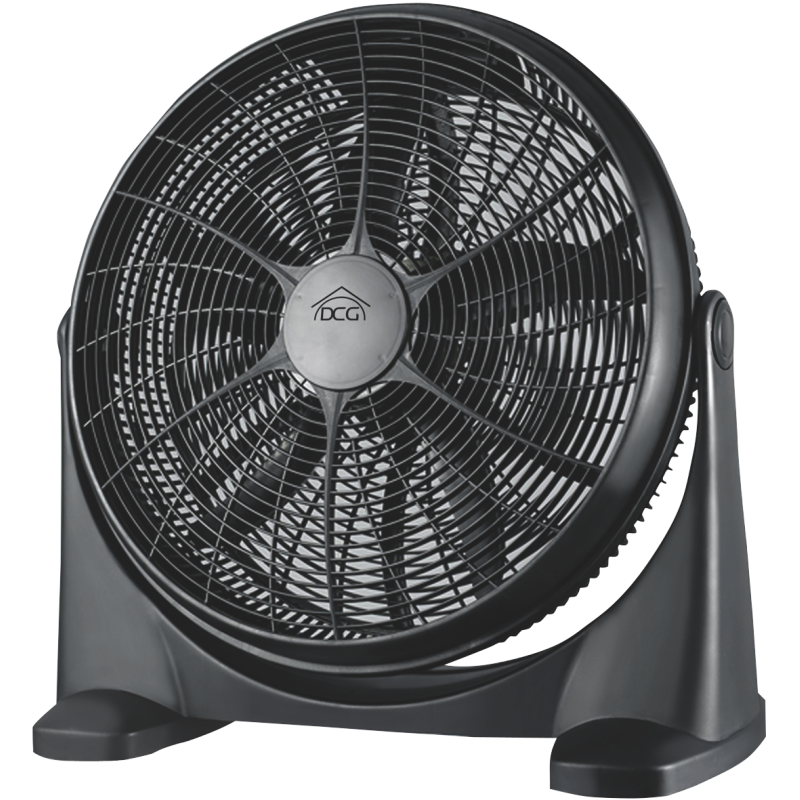 DCG CRB1240 VENTILATORE DA TERRA 3 VELOCITA' NERO