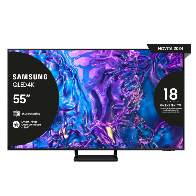 SAMSUNG QE55Q70DATXZT TV 55" QLED SMART TV 4K UHD 4XHDMI WIFI CLASSE E