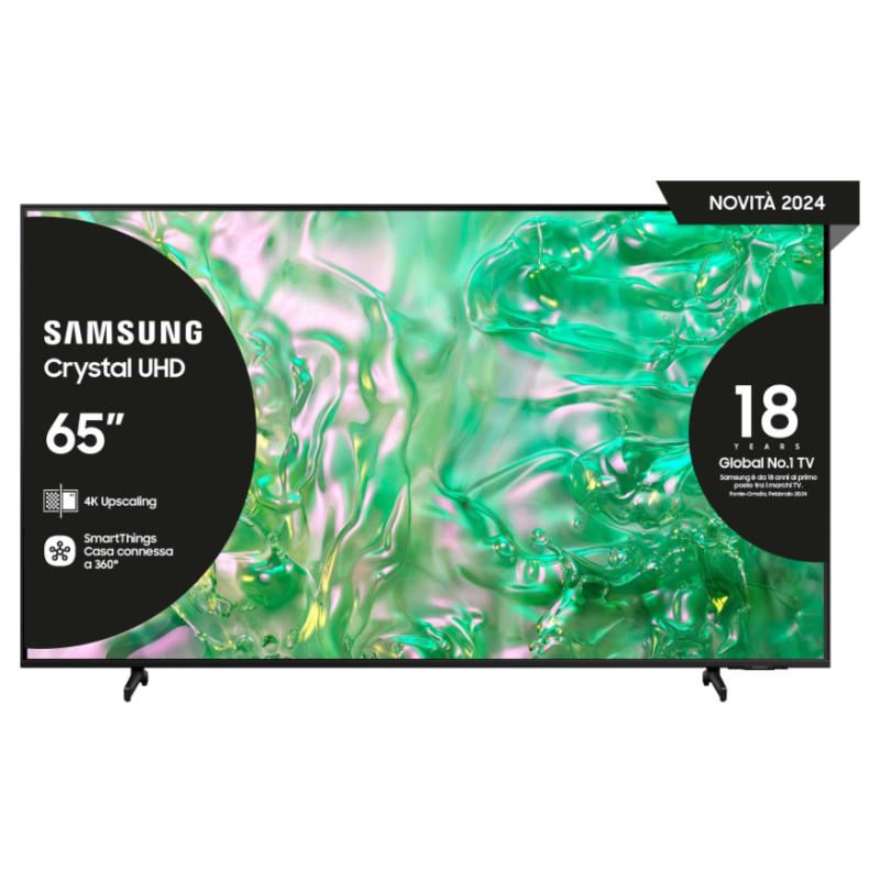 SAMSUNG UE65DU8070UXZT TV LED 65'' 4K CRYSTAL UHD SMART TV WI-FI