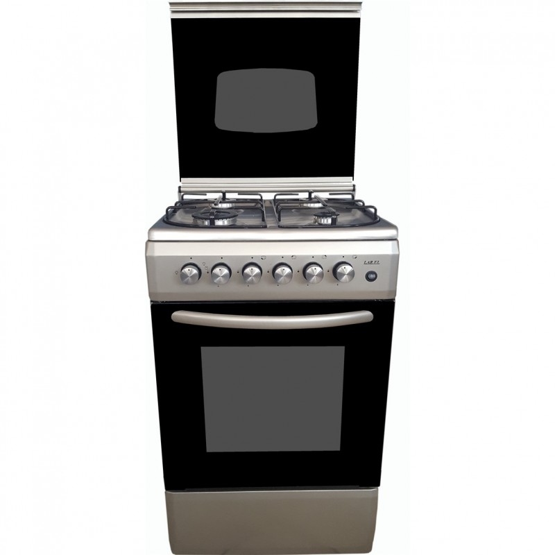 LAREL L5005VX CUCINA 50X50 4 FUOCHI A GAS E FORNO A GAS - INOX