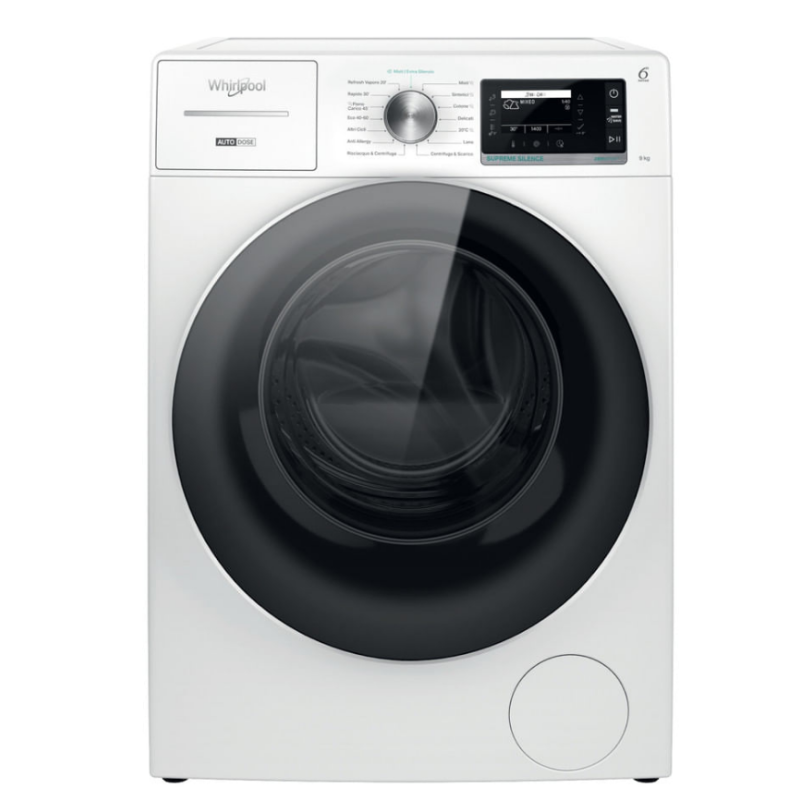 WHIRLPOOL W8 99AD SILENCE IT LAVATRICE 9KG 1400 GIRI CLASSE A - W899ADSILENCE