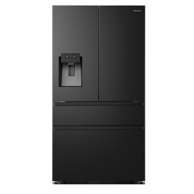 HISENSE RF728N4SAFE FRIGORIFERO 4 PORTE 560LT NO FROST CON DISPENSER CLASSE E NERO