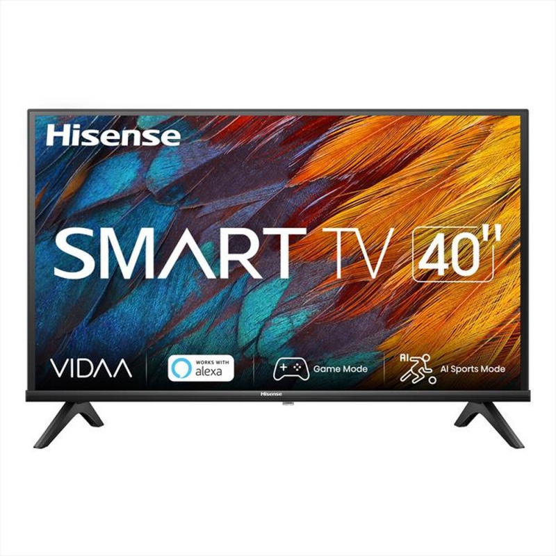 HISENSE 40A4K TV LED 40'' SMART TV FHD COLORE NERO