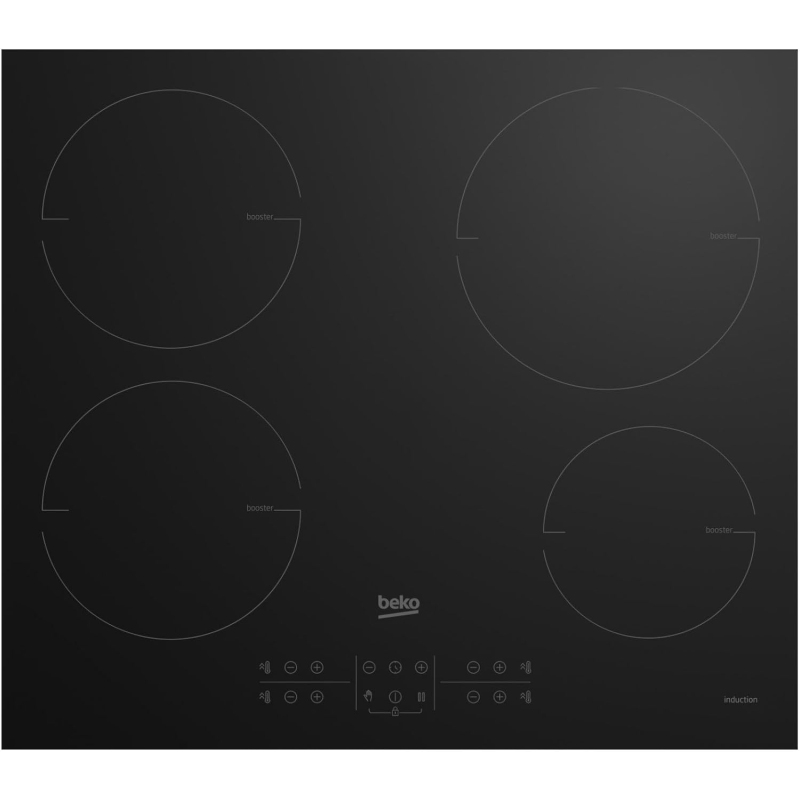 BEKO HII 64200 MT PIANO COTTURA A INDUZIONE 60CM 4 ZONE DI COTTURA COLORE NERO - HII64200MT