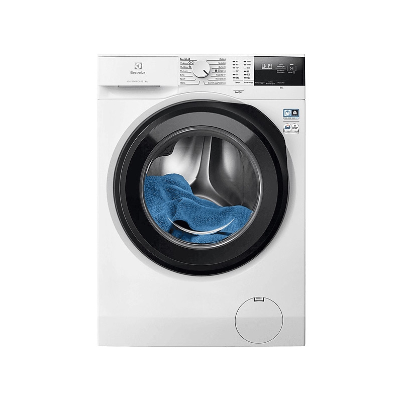 ELECTROLUX EW6F28G LAVATRICE SERIE 600 SENSICARE 8KG 1400 GIRI VAPORE CLASSE A