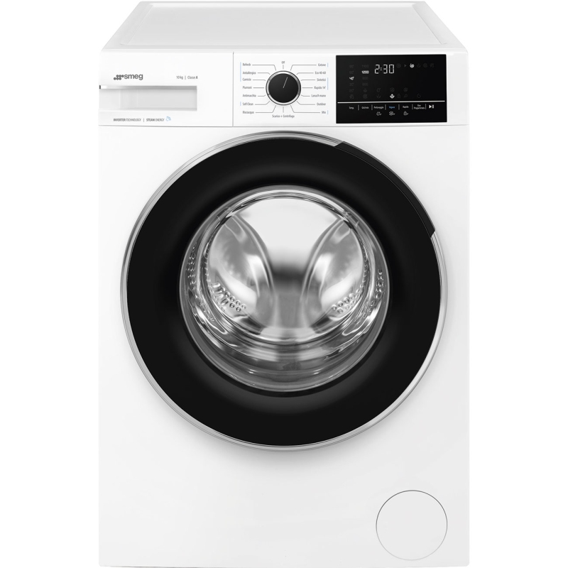 OUTLET SMEG O-WNP04SEA LAVATRICE 10KG 1400 GIRI VAPORE MOTORE INVERTER CLASSE A - CON DIFETTI