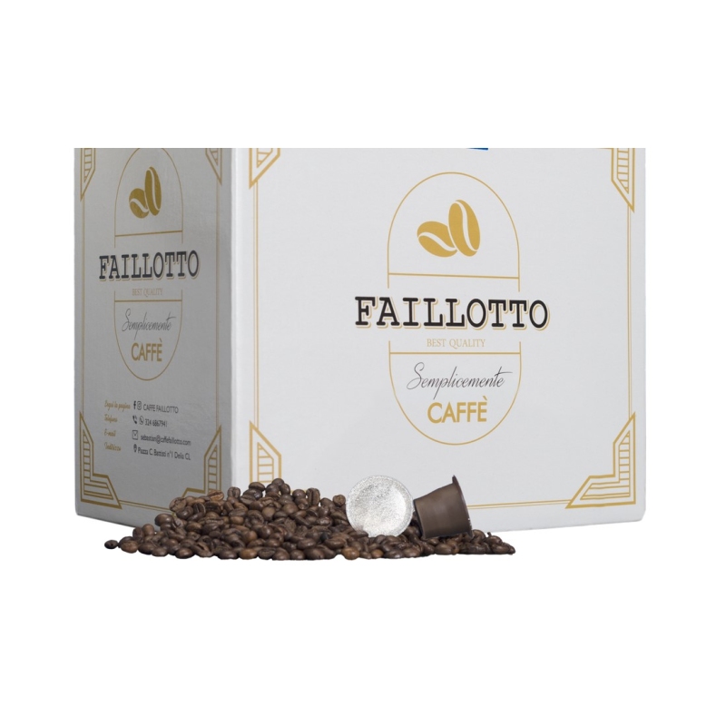 FAILLOTTO 96 CAPSULE MISCELA CORPOSA COMPATIBILE CON NESCAFE' DOLCEGUSTO