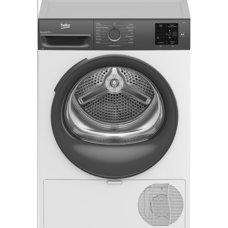 BEKO BMEUTS372A ASCIUGATRICE SLIM 55CM 7KG CLASSE A++