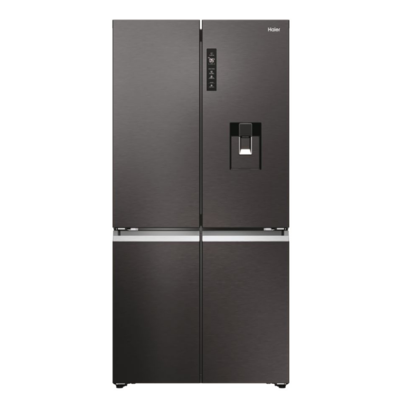 HAIER HCR79F19EHMD FRIGORIFERO 4 PORTE CUBE 90 642LT NO FROST CLASSE E INOX SCURO