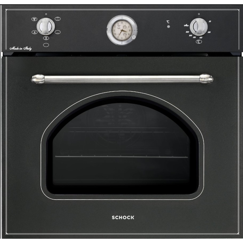 SCHOCK SFN54BKCN FORNO ELETTRICO DA INCASSO 64LT CLASSE A - NERO