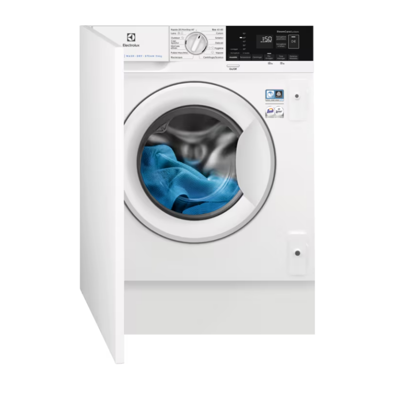 ELECTROLUX EW7W674BI LAVASCIUGA DA INCASSO 7/4KG 1600 GIRI VAPORE CLASSE D