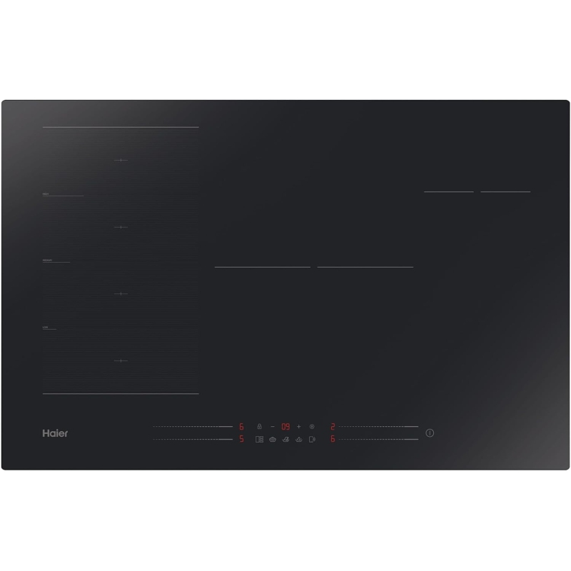 HAIER HAMTSJ86MC/1 PIANO COTTURA DA INCASSO A INDUZIONE 80CM WIFI - NERO